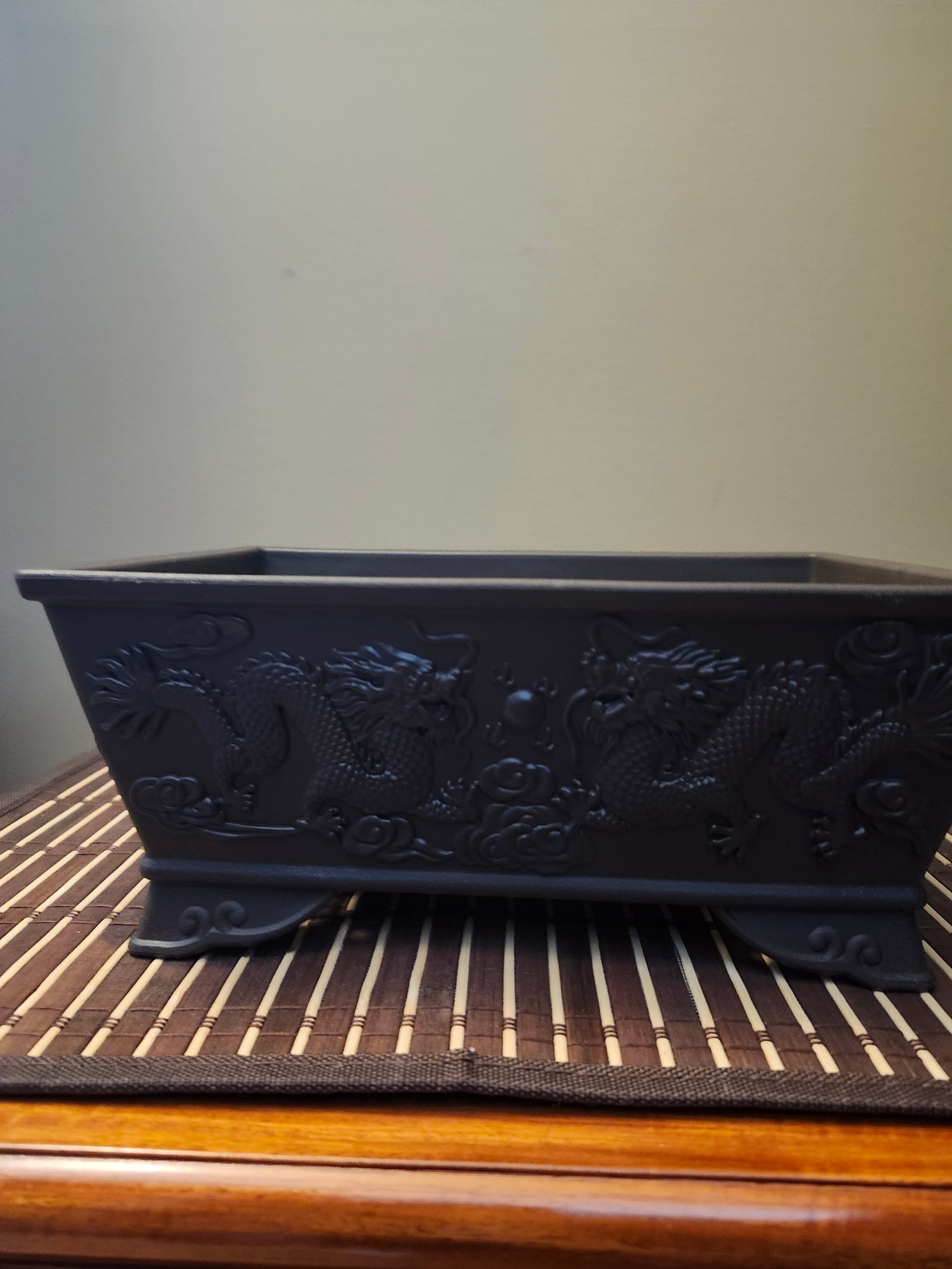 10" Dragon plastic rectangular trainer Bonsai Pot (Copy)