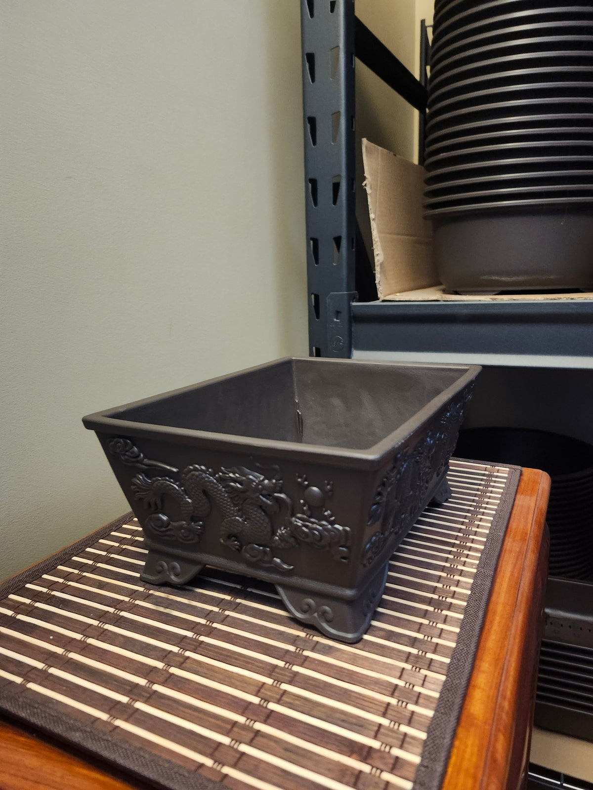 10" Dragon plastic rectangular trainer Bonsai Pot (Copy)