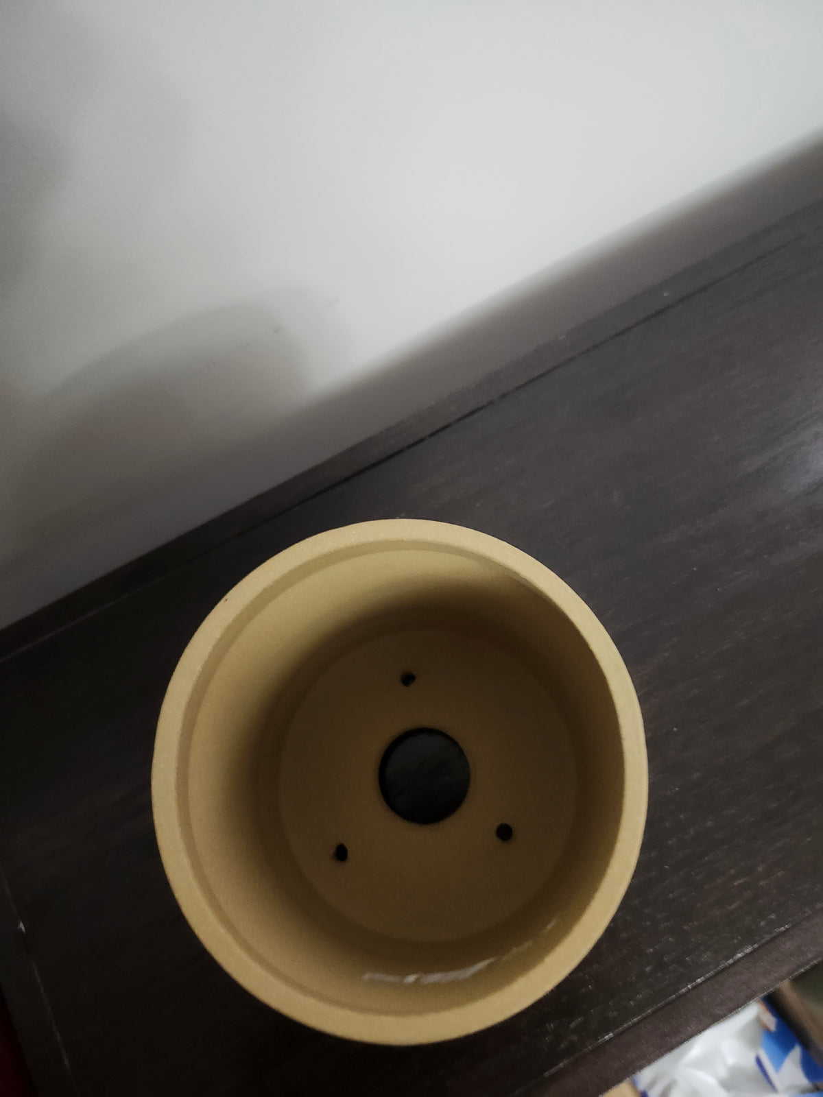 5"  Cascade Bonsai Pot Unglazed