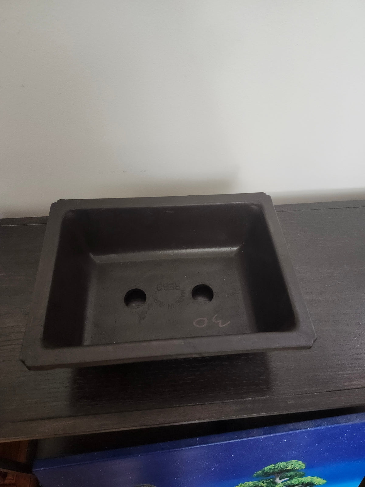 13"  Mica Bonsai Pot (Copy)