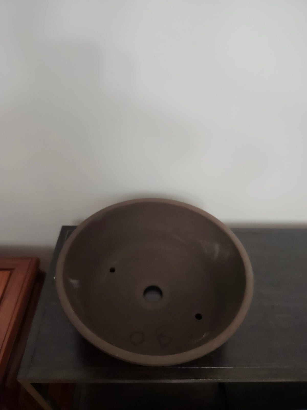 Amazing 8"  Round Tokoname Unglazed Japanese Pot
