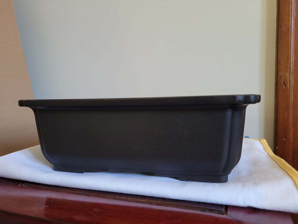 10" plastic rectangular trainer Bonsai Pot
