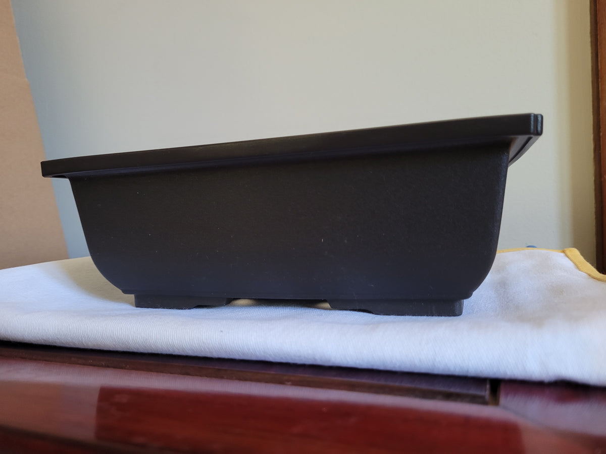 9" plastic rectangular trainer Bonsai Pot