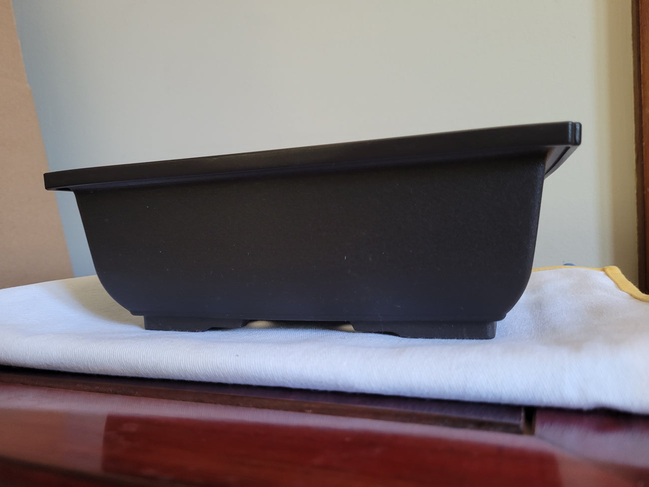 9" plastic rectangular trainer Bonsai Pot